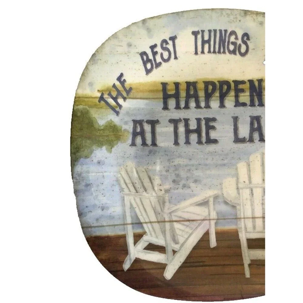 Certified International Cabin Lake Melamine Plates 8.5